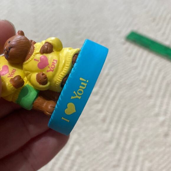 Avon Vintage Bear  Baby Bear I Love You Figure And VTG Bear Brooch Bundle - Picture 5 of 8